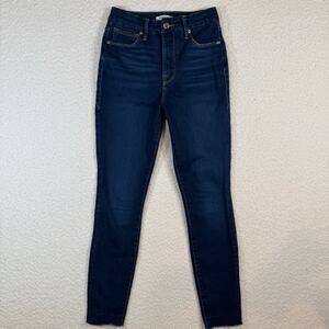 Good American good waist womens dark wash jeans size 4/27
